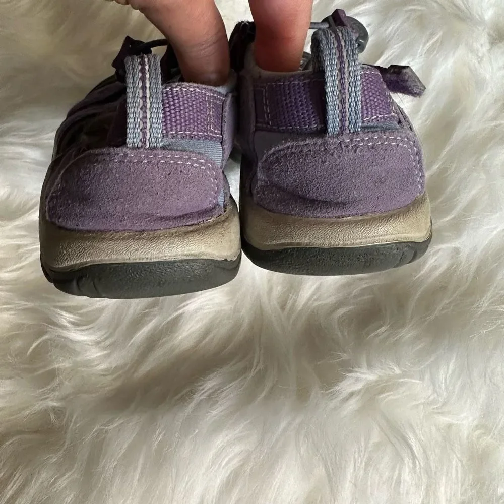 Keen purple/gray kid shoes